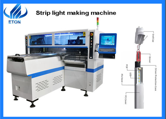 Led Lighting 2.7m Length 200000 Cph 8KW SMT Mounting Machine