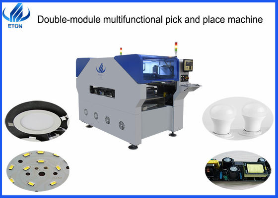 20 Heads Double Module Pick And Place Machine With Vision System