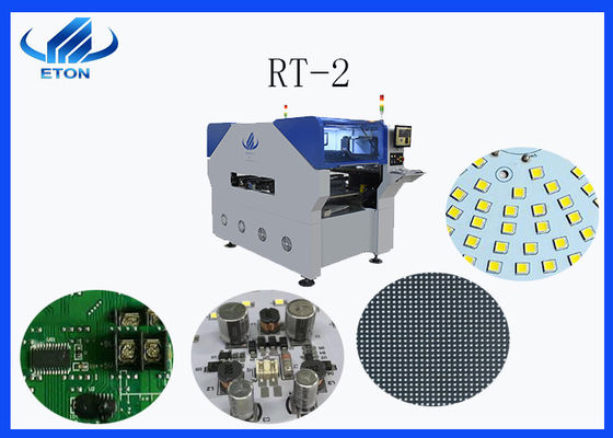 64 Feeder High Speed LED Mounter Machine SMT Pick and Place Equipment 8Kw RT-2