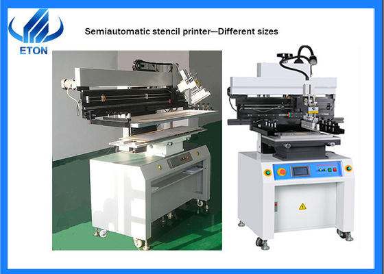 PCB Semi Automatic Stencil Printer Solder Paste Printing Machine