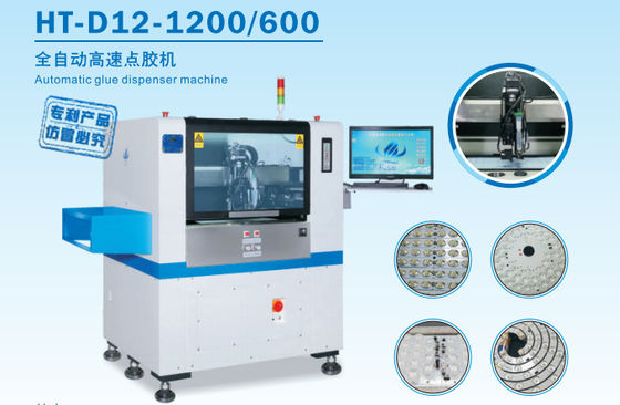 SMT Automatic Glue Dispensing Machine High Efficiency 90000CPH For LED Lens Products