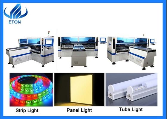 Strip Lamp 250000 cPH SMT Mounting Machine LED Chip Mounter