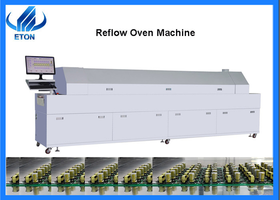 2000mm/Min SMT Reflow Oven Smt Machine Upper 8 Hot Air Heating