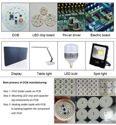 High precision Automatic led bulb production line/led light assembling line