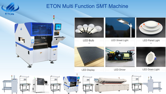 led bulb machine smt surface mount technology machine with 45000CPH vision camera