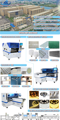 led bulb machine smt surface mount technology machine with 45000CPH vision camera