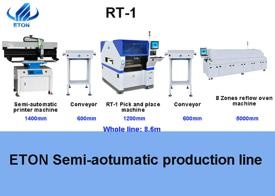 Vision Automatic SMD LED Mounting Machine 40000 CPH 32PCS Feeders