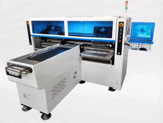 Flexible Strip SMT Production Mounter Dual Arm 250000cph 68 Head