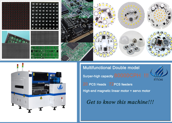 35000CPH Smd Placement Machine Linear Motor 5KW For SMT Line