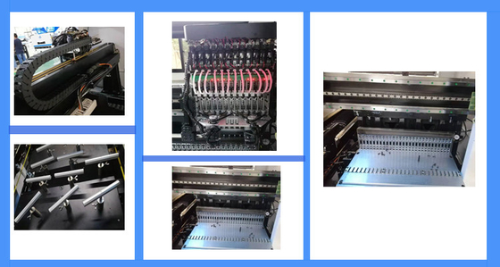 Capacitors Led Tube Production Line Speed Vision Camera 45000CPH 5mm PCB