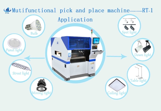 Directly supplier multifunctional full-automatic LED bulb 10 heads  RT-1 SMT pick and place machine