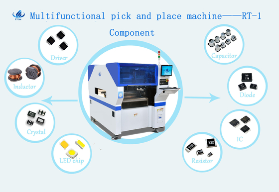 Personal customization multifunctional high precision 40000 CPH SMT LED making machine