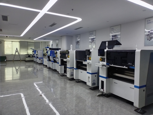 LED multifunctional high precision recognition 10 heads smt pick and place machine