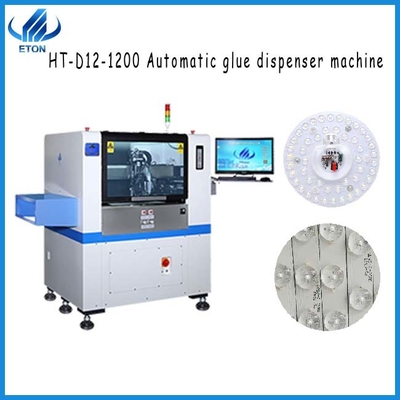 LED Light Automatic Glue Dispenser Machine High Speed CCD Positioning System