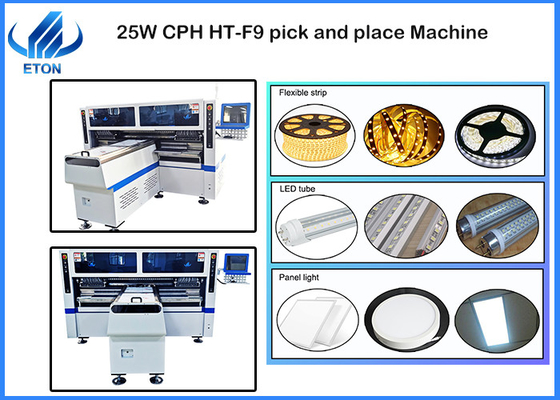 Dual System SMT Pick And Place Machine Magnetic Linear 25W CPH For RGB