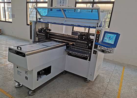 Dual Arm Smt Mounter Machine 34 Heads For 0.5m 1m LED Flexible Strip