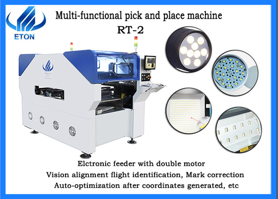 80000CPH Pick And Place Machine Electric Feeder Double Rails Double Heads For LED Lights