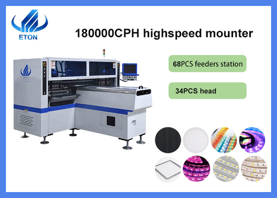 High Speed SMT Production Line Group Mounting LED Flexible Strip Tube Light Mounting Machine