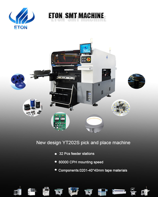 80000CPH 0201 SMD Mounting Machine SMT Pick And Place Machine