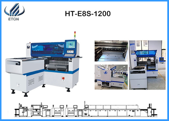 1200x500MM SMT Mounter Machine High Precision LED SMT Line Pick And Place Machine