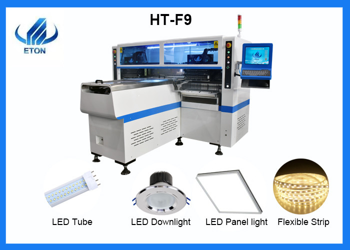 Full Auto LED Production Line Flexible Strip / Tube Light SMT Pick ...